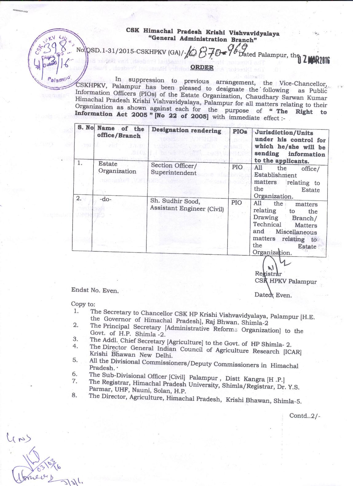 section 10 of rti act