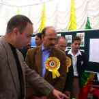 Dignitaries at Departmental Exhibit during VetFair 2010