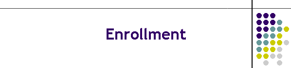 Enrollment